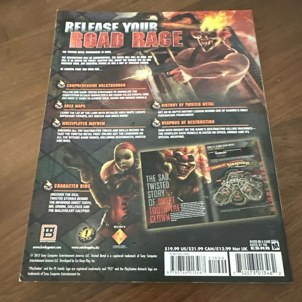 Twisted Metal - 9780744013467, paperback, BradyGames
